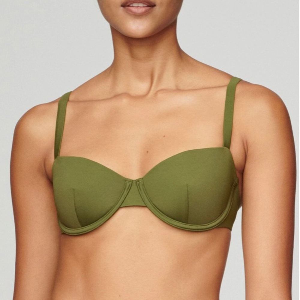 CUUP Balconette swim top, Size 34B